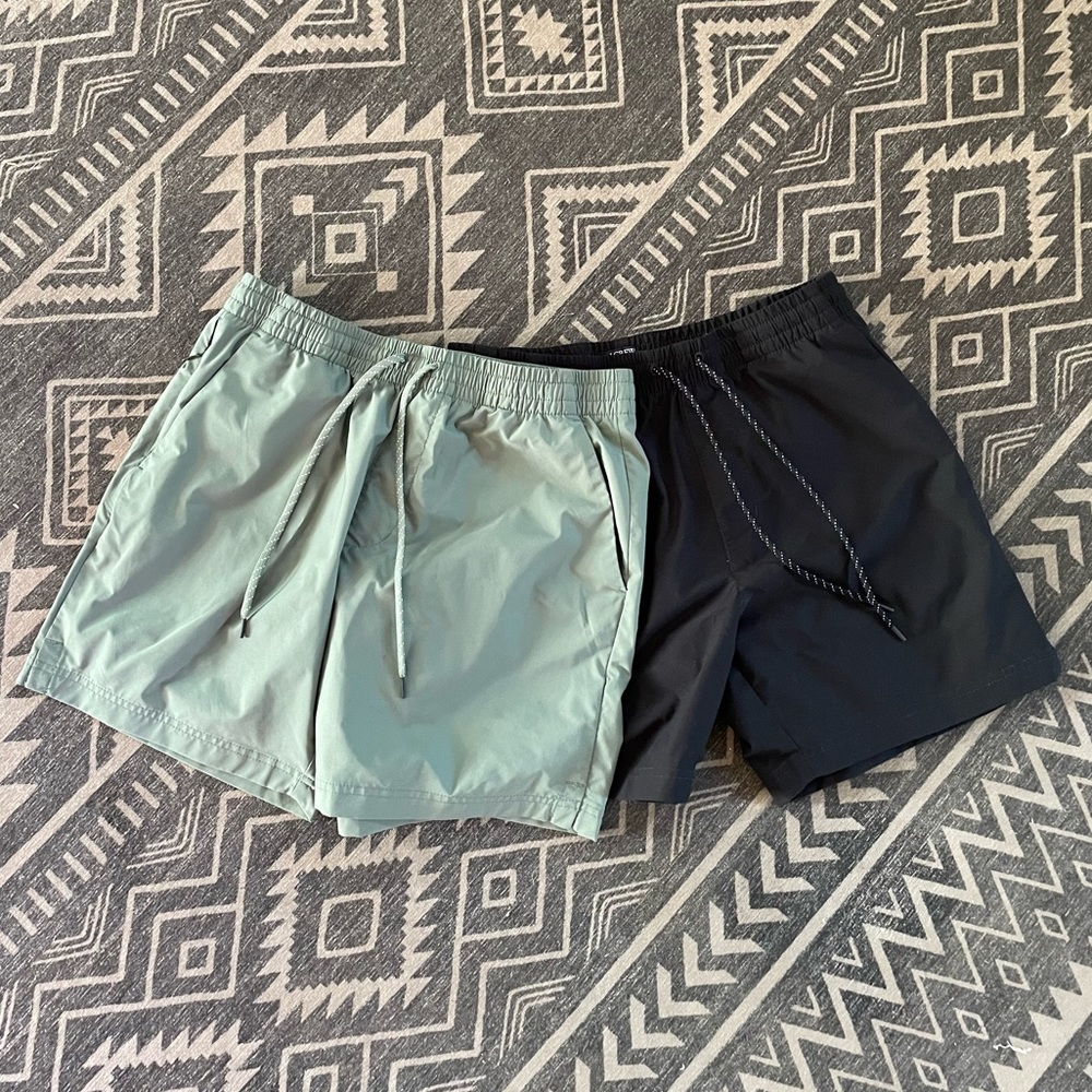 J Crew Tech Dock Shorts - 2 Pair Combo